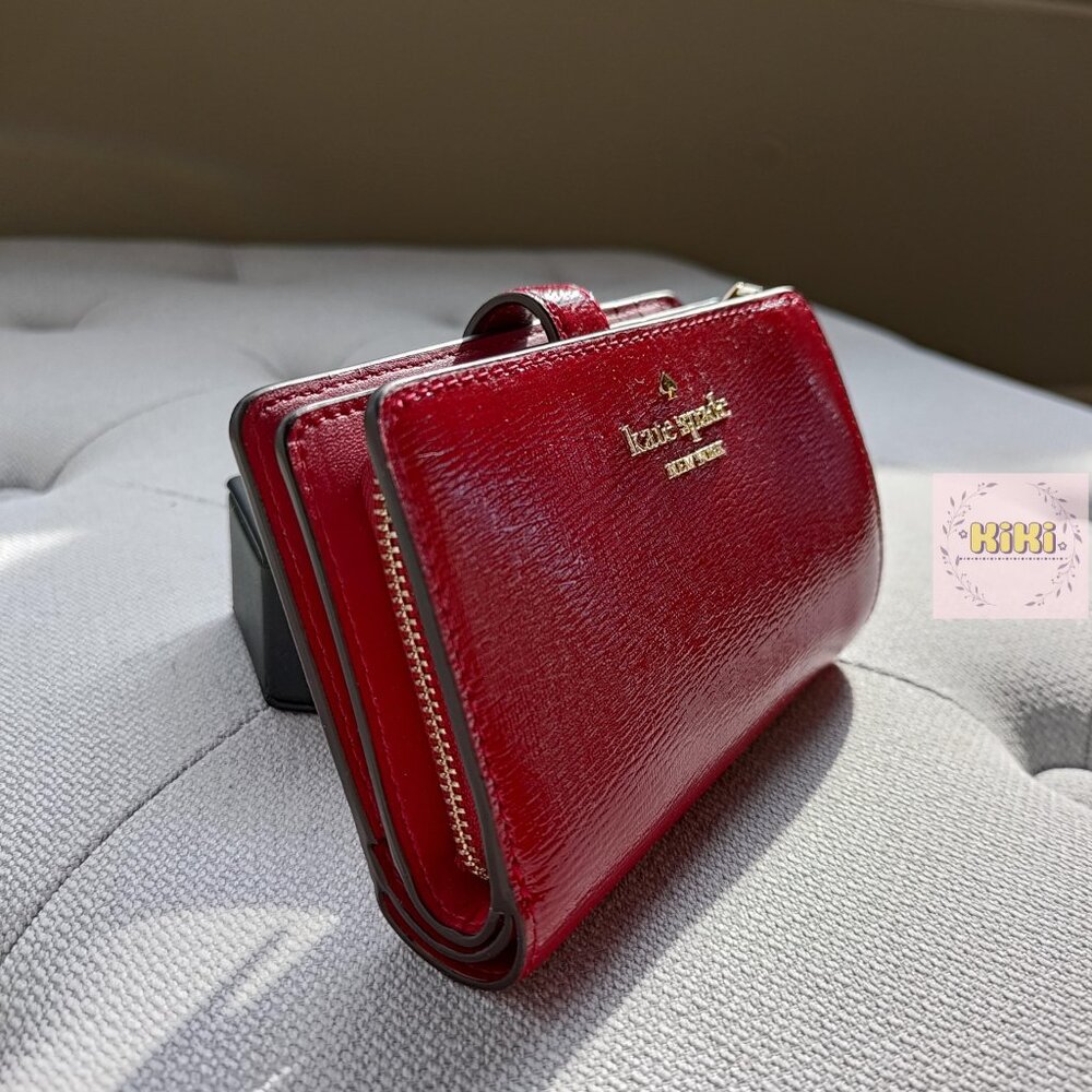 Madison Medium Bifold Wallet red KN227 - Picture 5 of 9